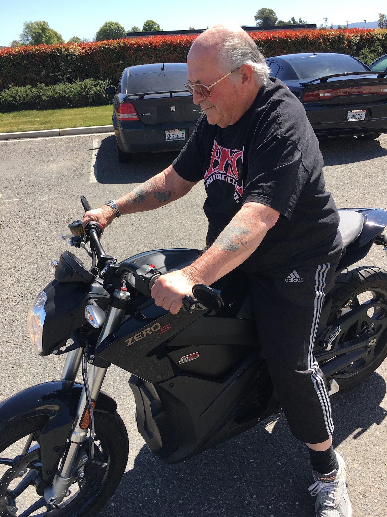 Dan with Corbin seat installation